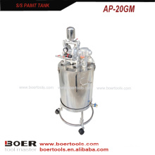 Air Paint Tank Air Diaphragm Pump&Air Agitator Stainless Steel Tank